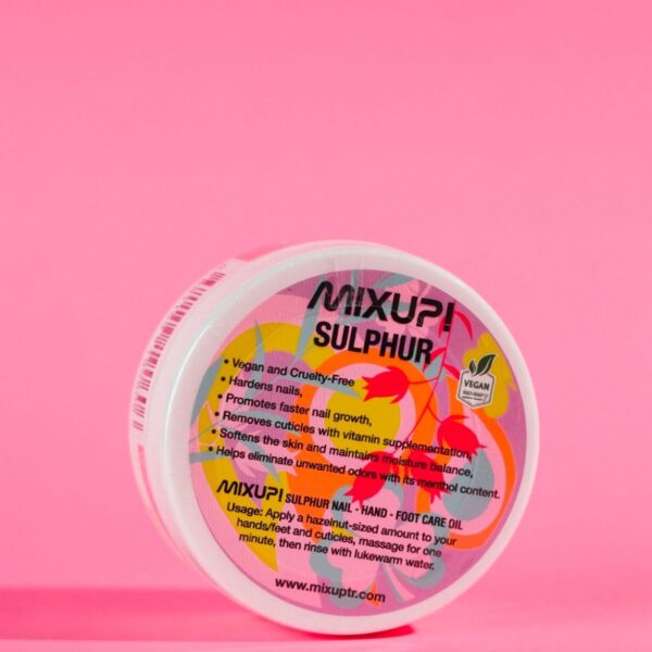 مكس اب MIXUP سلفر SULPHUR كريم العناية باليدين و الأظافر و القدمين 56جرام