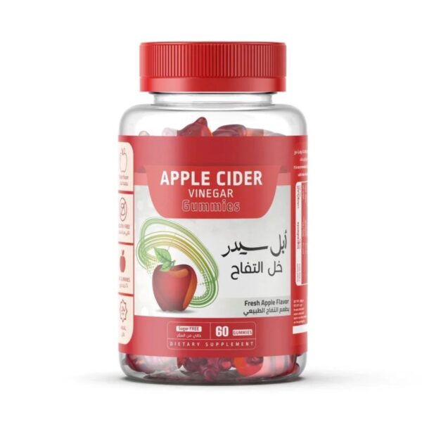 أبل سيدر خل التفاح نيوتروفي 60 قطعة
