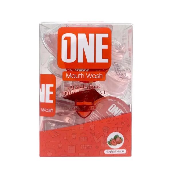 غسول الفم one بالكبسولات المتطورة
