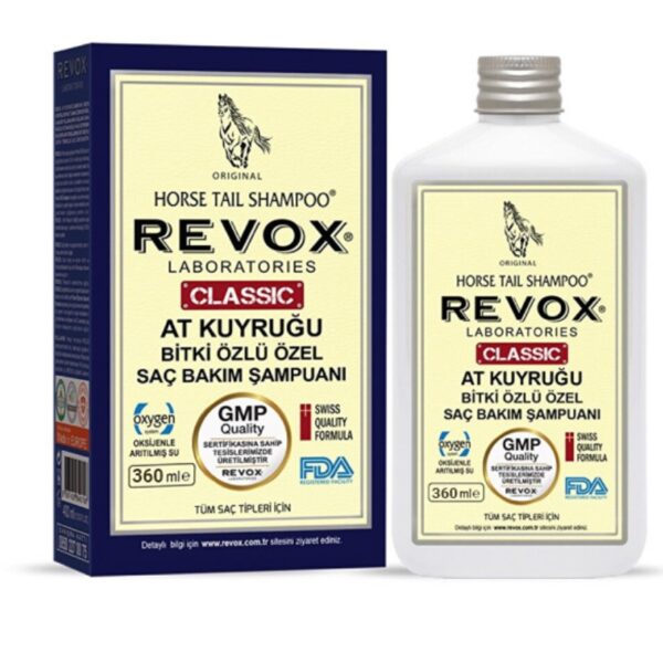 Revox شامبو ذيل الحصان ضد تساق الشعر من ريفوكس، 360 مل