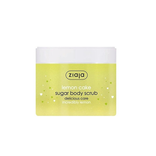 مقشر الجسم بالسكر والليمون Ziaja Lemon Cake Sugar Body Scrub 300 ml