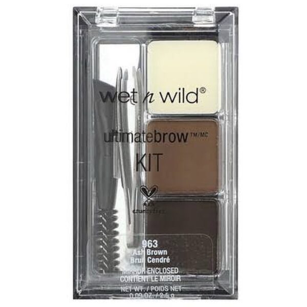 Wet n Wild Ultimate Brow Kit Ash Brown.